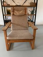 Danish design fauteuil, Gebruikt, Minder dan 75 cm, Ophalen of Verzenden, 50 tot 75 cm