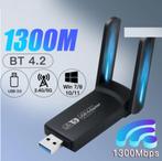 Wi-Fi Adapter 1300 Mbps USB 3.0/C ULTRASNEL Bluetooth 4.2, Nieuw, Extern, Ophalen of Verzenden, REALTEK