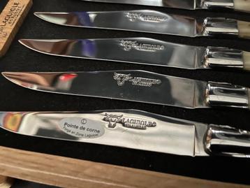 Laguiole  Aubrac. Messenset Pointe de Corne beschikbaar voor biedingen