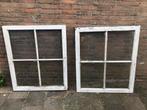 Raamkozijn hout antiek vakverdeling kozijn boerderij oud, Doe-het-zelf en Verbouw, Kozijnen en Schuifpuien, Gebruikt, Raamkozijn