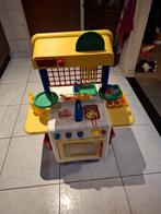 Speelgoed keuken, Ophalen