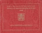 2 Euro Vaticaan 2008 - Apostel Paulus - BU Blister, 2 euro, Vaticaanstad, Losse munt, Verzenden