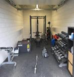 Professionele Homegym Set (ATX) - Rack, Gewichten, Dumbbells, Ophalen, Gebruikt, Krachtstation