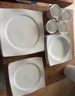 16-delig Serviesgoed, Gebruikt, Keramiek, Ophalen of Verzenden, Effen