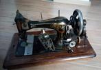 Antieke Singer naaimachine met koffer (compleet), Ophalen