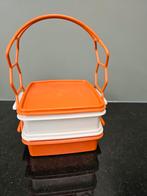 Vintage lunch to go, Ophalen of Verzenden, Zo goed als nieuw, Rood, Bus of Trommel