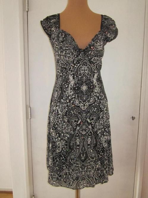 jurk, Kleding | Dames, Jurken, Zo goed als nieuw, Maat 36 (S), Zwart, Verzenden