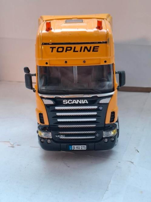 Siku 3295 Scania met Dieplader., Hobby en Vrije tijd, Modelauto's | 1:32, Tractor of Landbouw, SIKU, Ophalen of Verzenden