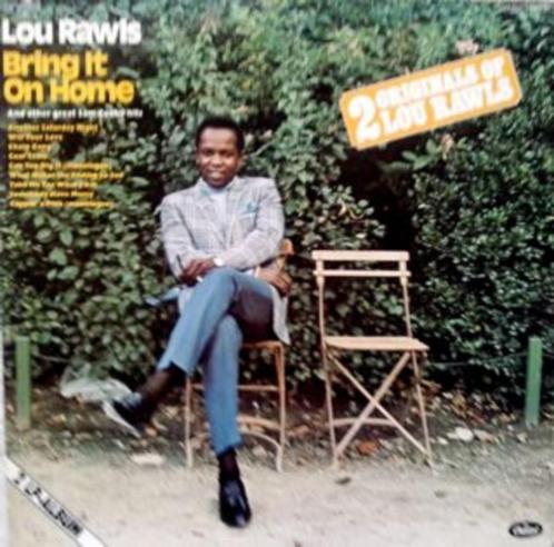 lp,Lou Rawls – Bring It On Home / Live! (2 Originals Of Lou, Cd's en Dvd's, Vinyl | R&B en Soul, Gebruikt, 1960 tot 1980, Ophalen of Verzenden
