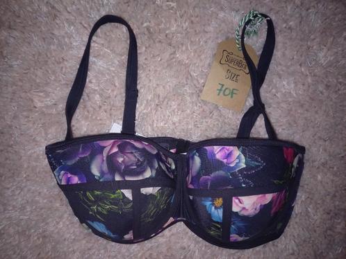 NIEUW: Bikinitop (70F), Kleding | Dames, Badmode en Zwemkleding, Nieuw, Bikini, Zwart, Ophalen of Verzenden