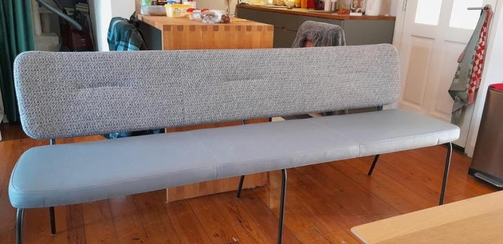 Eettafel bank, Huis en Inrichting, Tafels | Eettafels, Zo goed als nieuw, 150 tot 200 cm, 50 tot 100 cm, Drie personen, Rechthoekig