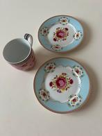 Pip servies gebaksbordje en roze kopje, Huis en Inrichting, Keuken | Servies, Ophalen of Verzenden, Porselein, Overige stijlen
