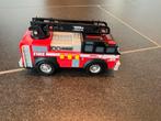 Kleine brandweerwagen 13 cm met diverse gekuiden, Ophalen of Verzenden, Gebruikt