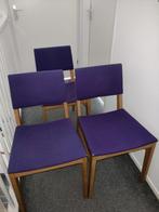 Twee stoelen De Vorm Wood Me chair, 1 verkocht. Massief hout, Ophalen, Twee, Bruin, Zo goed als nieuw