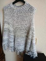 Poncho Freequent met glittertjes maat L/XL, Kleding | Dames, Freequent, Ophalen of Verzenden, Zo goed als nieuw, Grijs