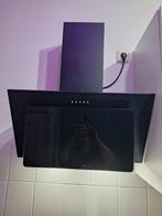 Zwarte Wandschouwkap 60cm - Zo Goed Als Nieuw!, Witgoed en Apparatuur, Afzuigkappen, Wandschouwkap, Ophalen of Verzenden, Zo goed als nieuw