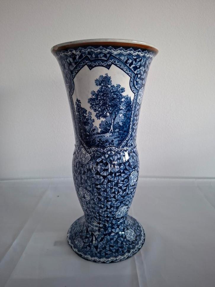 Villeroy & Boch Vaas - Delfts Blauw Stijl, Antiek en Kunst, Antiek | Vazen, Ophalen