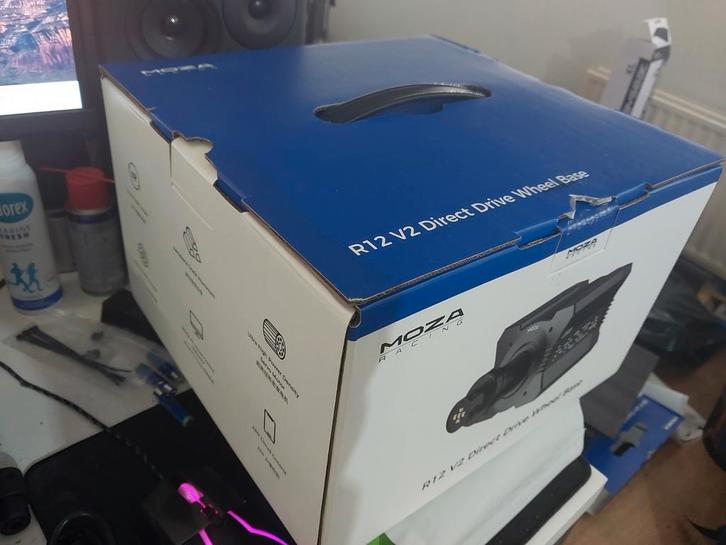 Moza R5 Racing Wheel Base -, Spelcomputers en Games, Spelcomputers | Overige, Gebruikt, Ophalen
