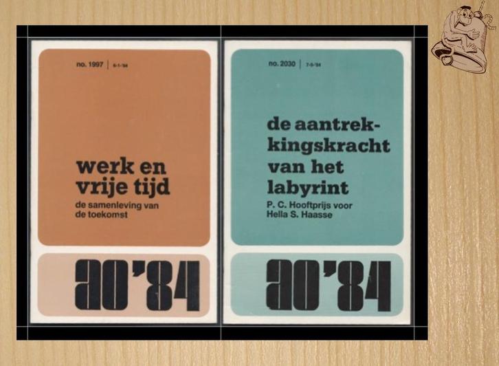 2x AO Reeks 1984 - ( 1997-2046 ) - Stichting IVIO, Boeken, Schoolboeken, Zo goed als nieuw, Overige niveaus, Ophalen of Verzenden