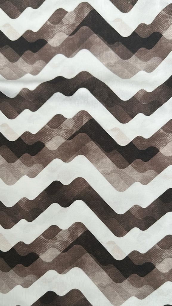 Waves tricot, Hobby en Vrije tijd, Stoffen en Lappen, Zo goed als nieuw, Katoen, 120 cm of meer, 30 tot 200 cm, Ophalen of Verzenden