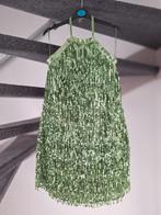 Groene pailletten top - Maat XL, Kleding | Dames, Jurken, Maat 46/48 (XL) of groter, Ophalen of Verzenden, Boven de knie, Groen