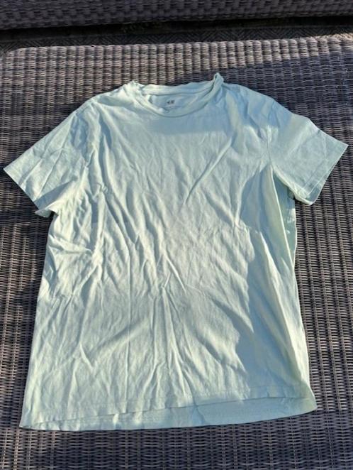 Mooi lichtgroen H&M t-shirt in maat L, Kleding | Heren, T-shirts, Gedragen, Maat 52/54 (L), Groen, Ophalen of Verzenden