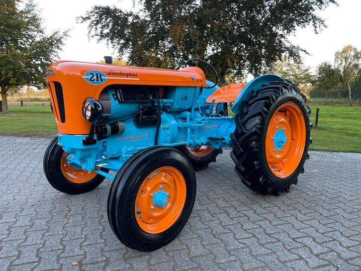 Lamborghini 2R Oldtimer Tractor ZEER ZELDZAAM NIEUWSTAAT!, Zakelijke goederen, Agrarisch | Tractoren, tot 2500, tot 80 Pk, Oldtimer