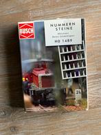 Busch H0 1489 milestones, Hobby en Vrije tijd, Modeltreinen | H0, Overige merken, Gelijkstroom of Wisselstroom, Brug, Tunnel of Gebouw
