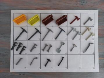 Playmobil Losse Onderdelen - Gereedschapskist, Gereedschap beschikbaar voor biedingen