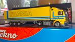 Tekno Scania 142 demo met ribbeloplegger, Ophalen of Verzenden, Zo goed als nieuw, Bus of Vrachtwagen, Tekno