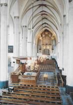 Amersfoort St Joris kerk interieur Ansichtkaart ( A268 ), Ophalen of Verzenden, 1980 tot heden, Gelopen, Utrecht