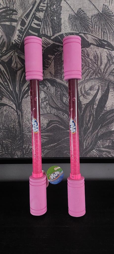 2x Roze Foam Waterkanon - Spash!, Ophalen of Verzenden, Nieuw