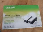 TP-Link AV500 Mini Powerline Adapter Starter Kit te koop!, Computers en Software, Netwerk switches, Ophalen of Verzenden, Zo goed als nieuw