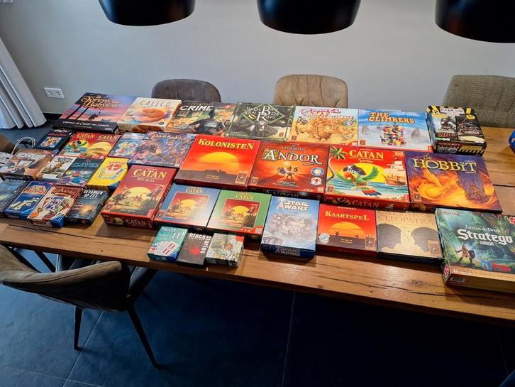 Groot pakket bordspellen vanaf 5,-, Hobby en Vrije tijd, Gezelschapsspellen | Bordspellen, Gebruikt, Een of twee spelers, Drie of vier spelers