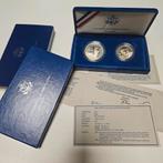 1 zilveren dollar usa in originele casette, Postzegels en Munten, Munten | Amerika, Ophalen of Verzenden, Noord-Amerika