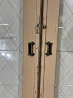 Mooie ensuite schuifdeuren met geslepen glas en handvatten, Ophalen, Gebruikt, 120 cm of meer, Binnendeur