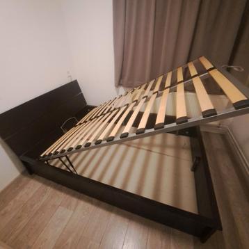IKEA HEROLA Bedframe 120x200 Zwartbruin - afbeelding 2