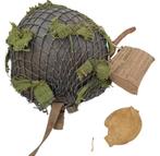 in een nette staat een amerikaanse ww2 airborne helm, Verzamelen, Militaria | Tweede Wereldoorlog, Ophalen of Verzenden, Landmacht