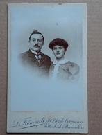 L.Fremault Bruxelles Brussel cdv kabinetfoto ca 1890, Verzenden, Voor 1940, Gebruikt