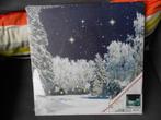 indoor canvas met 7 led lichtjes huisjes bomen sneeuw, Huis en Inrichting, Woonaccessoires | Wanddecoraties, Ophalen, Nieuw