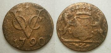 PD10014 Utrecht VOC Duit 1790 (1840/3) mmt ster beschikbaar voor biedingen