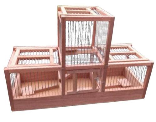 Nieuwe en gebruikte vangkooien, Dieren en Toebehoren, Vogels | Hokken en Kooien, Nieuw, Vogelkooi, Hout, Ophalen of Verzenden