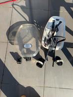 Yepp Mini Fietsstoeltje met Windscherm, Fietsen en Brommers, Fietsaccessoires | Fietsstoeltjes, Ophalen, Gebruikt, Voetsteuntjes