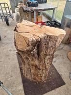 Grote dikke stam kersenhout, Tuin en Terras, Haardhout, Minder dan 3 m³, Ophalen, Overige houtsoorten, Stammen