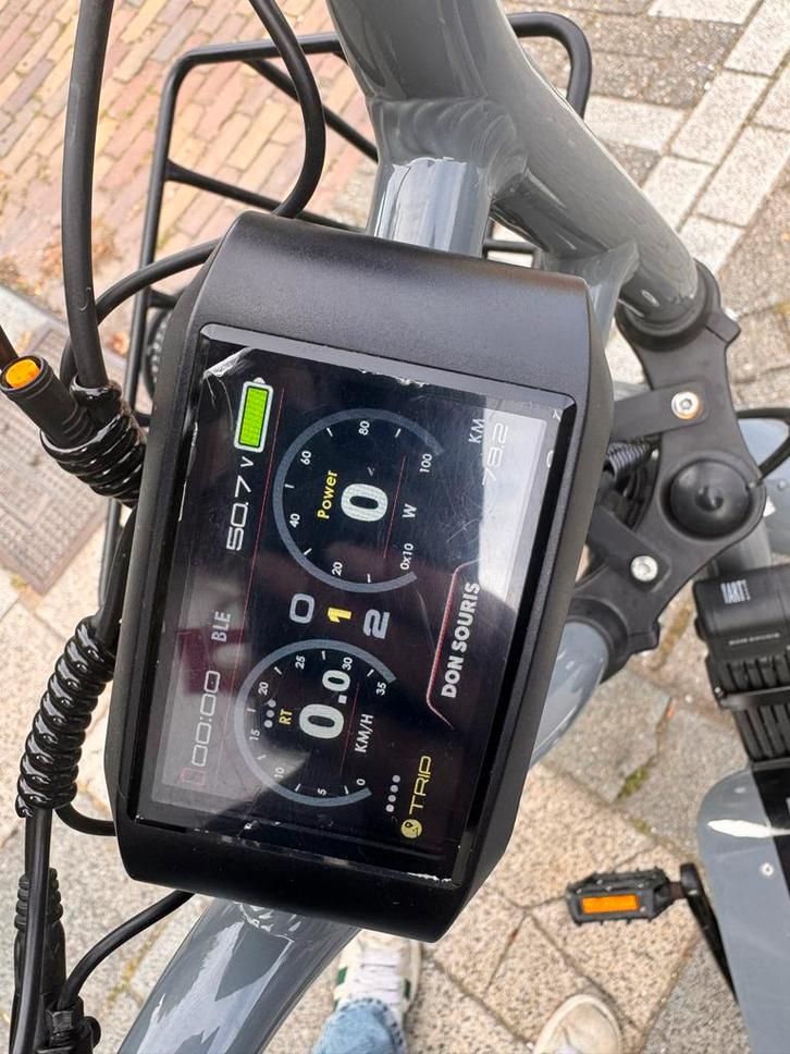 Don Souris capo limited edition nano grey special black, Fietsen en Brommers, Elektrische fietsen, Zo goed als nieuw, Overige merken