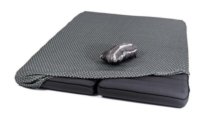 2-persoons Human Comfort Bamboo Elastretch Cover, Caravans en Kamperen, Luchtbedden, Zo goed als nieuw, Ophalen