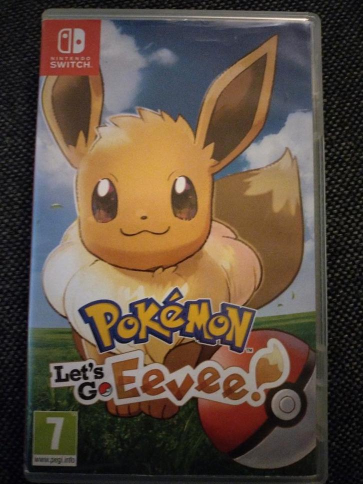 Pokémon Let's Go Eevee! - Nintendo Switch, Spelcomputers en Games, Games | Nintendo Switch, Zo goed als nieuw, 2 spelers, Vanaf 7 jaar