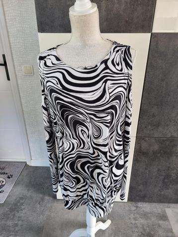 Bodyflirt Shirt Zwart-Wit Open Schouders beschikbaar voor biedingen