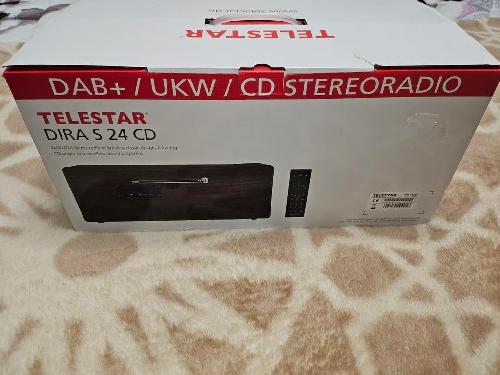 Telestar DIRA S 24 CD Radio - DAB+/UKW/CD, Audio, Tv en Foto, Radio's, Ophalen of Verzenden, Zo goed als nieuw, Radio, Met cd-speler