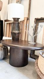 Japandi Salontafel ovaal van lifestyle, Ophalen, 50 tot 100 cm, Zo goed als nieuw, Minder dan 50 cm